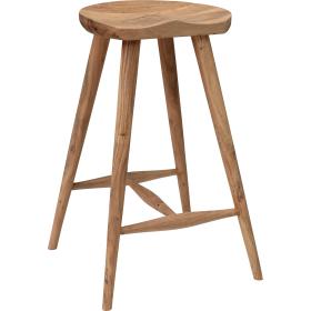 Ódinovým dřevěná barová židle